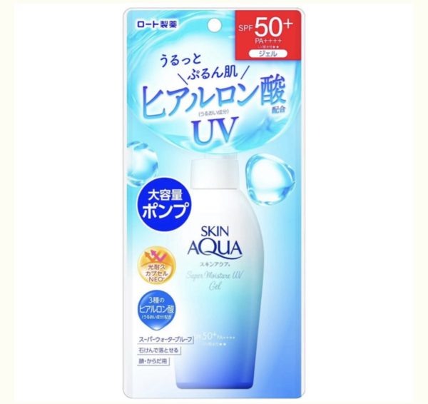 Skin Aqua UV Super Moisture Gel Pump SPF 50+ PA++++[140G]
